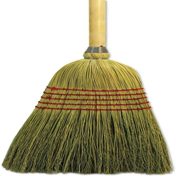 Boardwalk Parlor Broom Yucca/Corn Fiber Bristles 42" Wood Handle Natural 926YEA Boardwalk Parlor Broom Yucca/Corn Fiber Bristles 42" Wood Handle Natural 926YEA